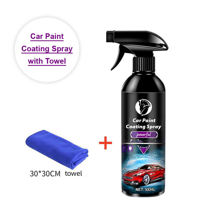 Multi-Purpose Car Paint Coating Spray with Towel