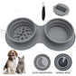 2-in-1 Collapsible Dog Bowl with Carabiner