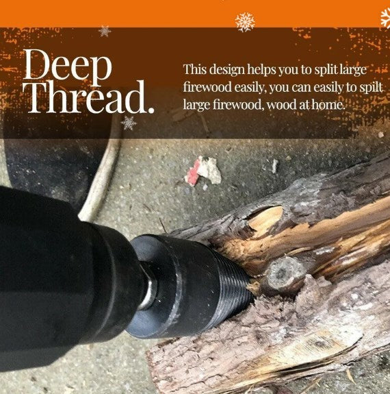 💥Hot Sale 50% Off💥Hex Shank Firewood Drill Bit