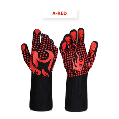 Durable Non-Slip Heat-Resistant BBQ Gloves