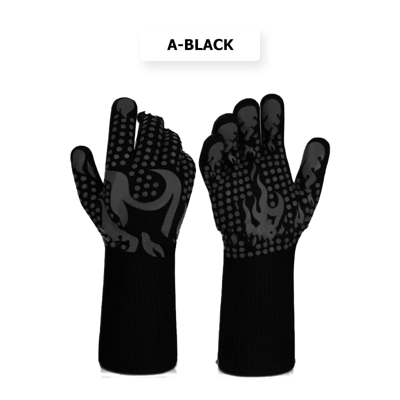 Durable Non-Slip Heat-Resistant BBQ Gloves