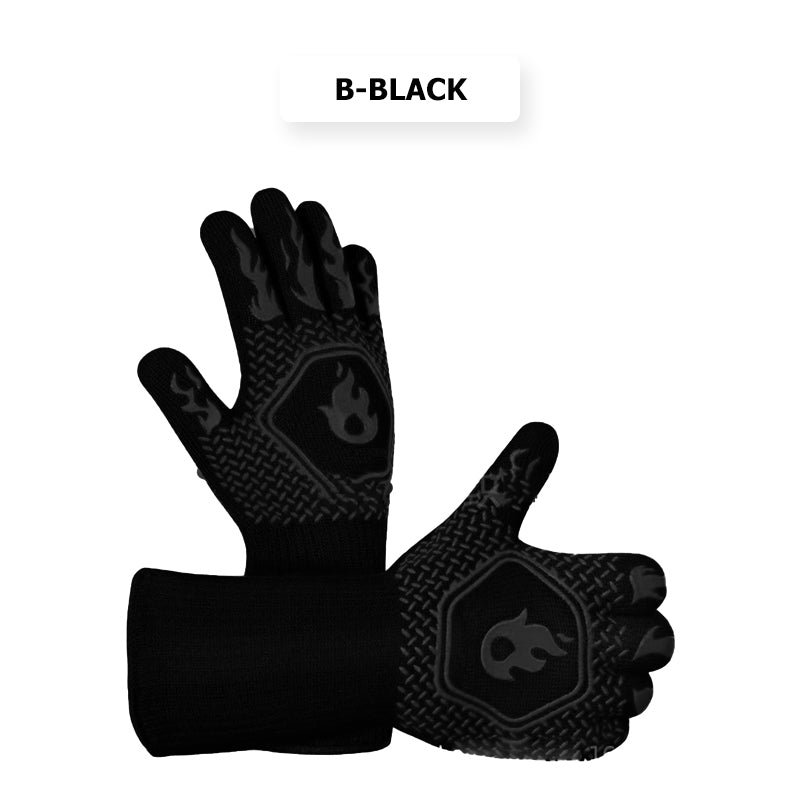 Durable Non-Slip Heat-Resistant BBQ Gloves