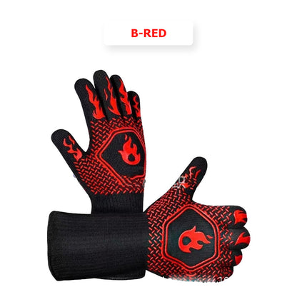 Durable Non-Slip Heat-Resistant BBQ Gloves