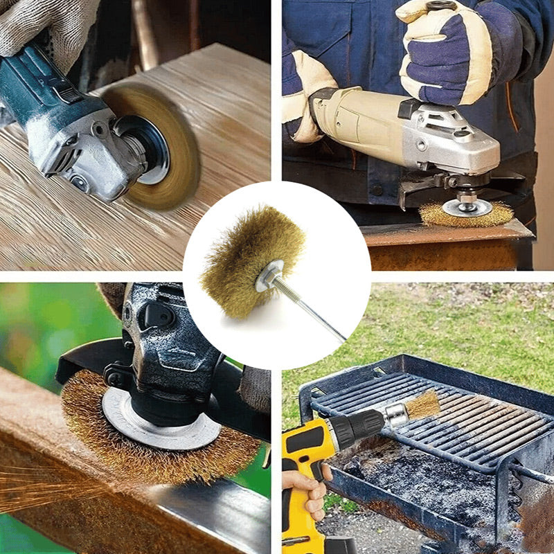 Auto Parts Adhesive Removal Wire Brush