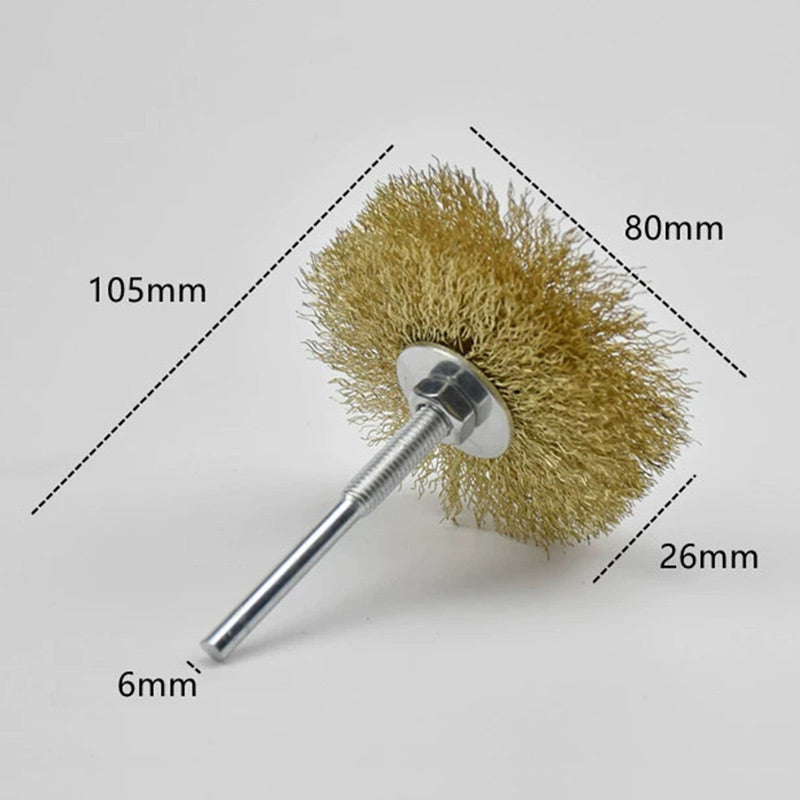 Auto Parts Adhesive Removal Wire Brush