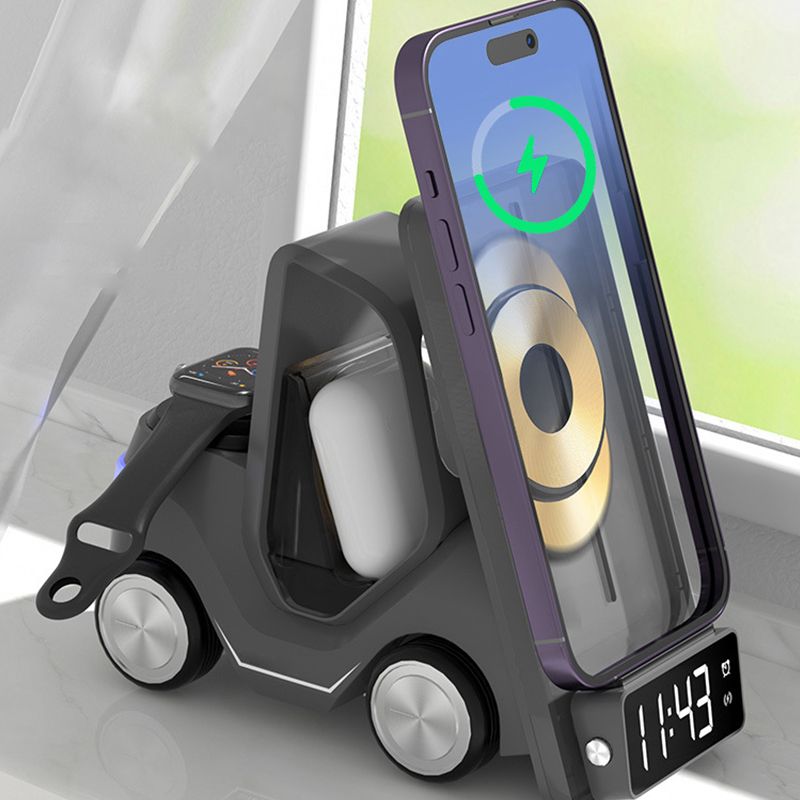 ✨Limited Time Offer✨5-in-1 Car Shape Fast Wireless Charger Stand