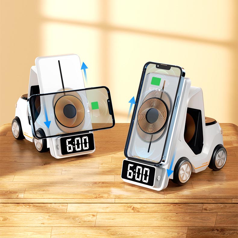 ✨Limited Time Offer✨5-in-1 Car Shape Fast Wireless Charger Stand