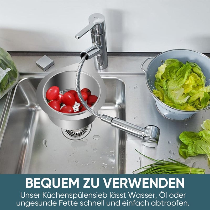 📢📢 50% OFF!! ⏰🔥 Swan-Shaped Stainless Steel Sink Strainer Basket