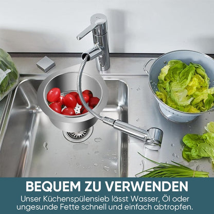 📢📢 50% OFF!! ⏰🔥 Swan-Shaped Stainless Steel Sink Strainer Basket