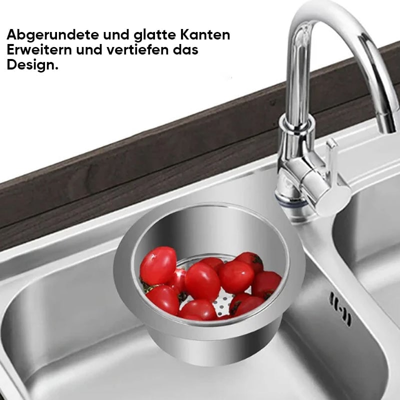 📢📢 50% OFF!! ⏰🔥 Swan-Shaped Stainless Steel Sink Strainer Basket