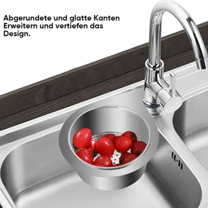 📢📢 50% OFF!! ⏰🔥 Swan-Shaped Stainless Steel Sink Strainer Basket