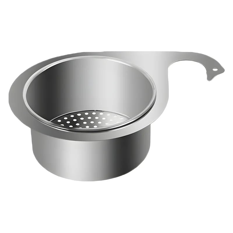 📢📢 50% OFF!! ⏰🔥 Swan-Shaped Stainless Steel Sink Strainer Basket