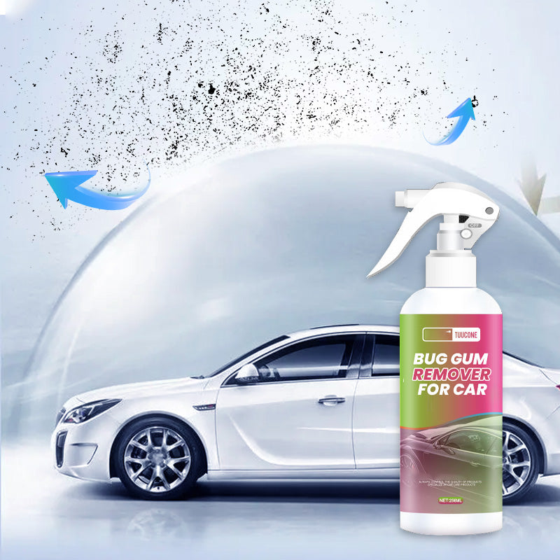 Multi-purpose car cleaner (removes glue, bird droppings, insect carcasses)