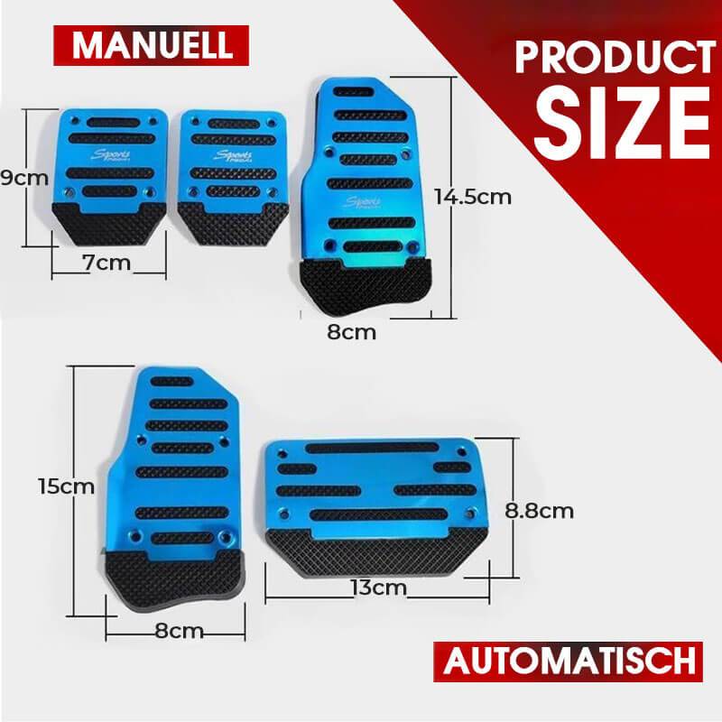 🚗 Car Anti-Skid Pedal - Secure Grip & Easy Install, Prevents Foot Slipping for Safe Driving ⚡📦