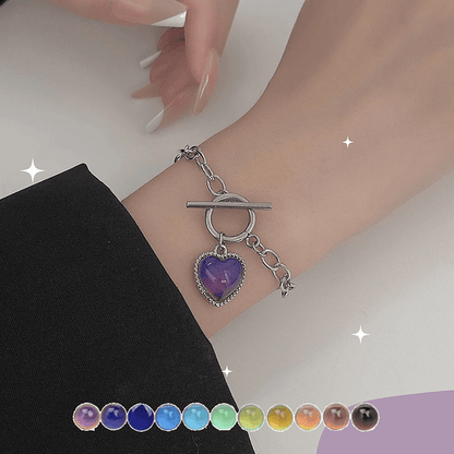 🔮Color changing mood bracelet