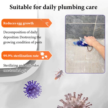 🖤Black Friday Hot Sale 50% OFF!!🌸Powerful Drain Unblocker Powder, Fast-Acting Sink & Pipe Clog Remover for Home🧼