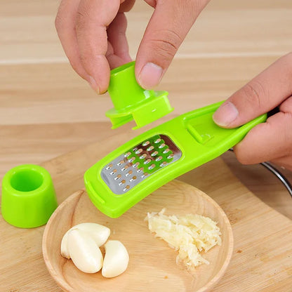 Multifunctional garlic grinder