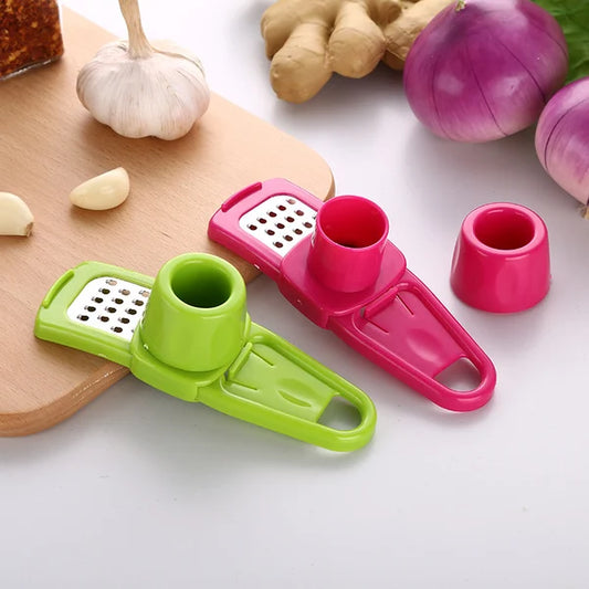 Multifunctional garlic grinder