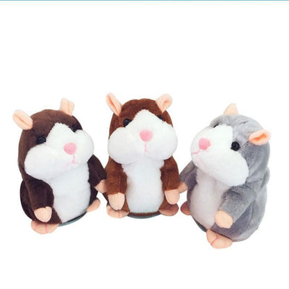🥳2026 HOT SALE🥳💞50K+ SOLD! 🐹✨ 50% OFF! Talking Hamster Plush – repeats whatever you say, auto head-shaking, hilarious fun for kids & adults. Perfect gift & pet entertainment! 🎁💚