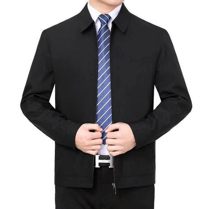 🔥Hot Sale 50% Off🔥Men's Fall Thin Standing Collar Jacket