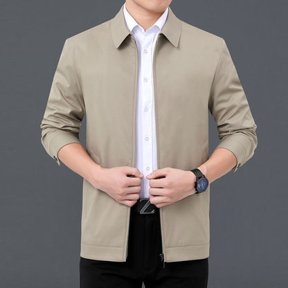 🔥Hot Sale 50% Off🔥Men's Fall Thin Standing Collar Jacket