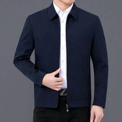 🔥Hot Sale 50% Off🔥Men's Fall Thin Standing Collar Jacket