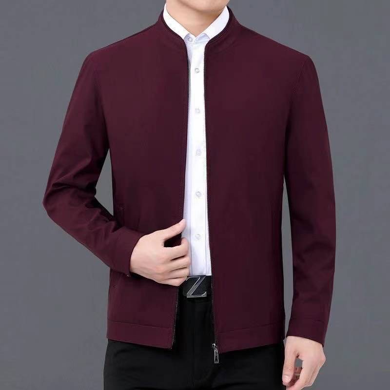 🔥Hot Sale 50% Off🔥Men's Fall Thin Standing Collar Jacket