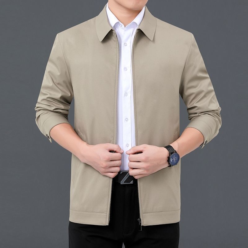 🔥Hot Sale 50% Off🔥Men's Fall Thin Standing Collar Jacket