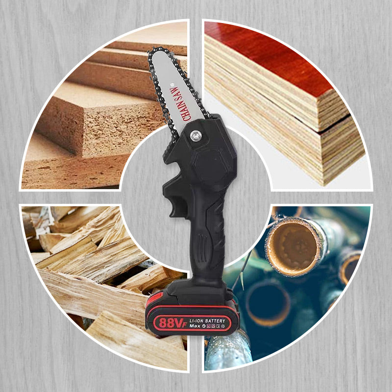 Rechargeable Handheld Mini Electric Chainsaw