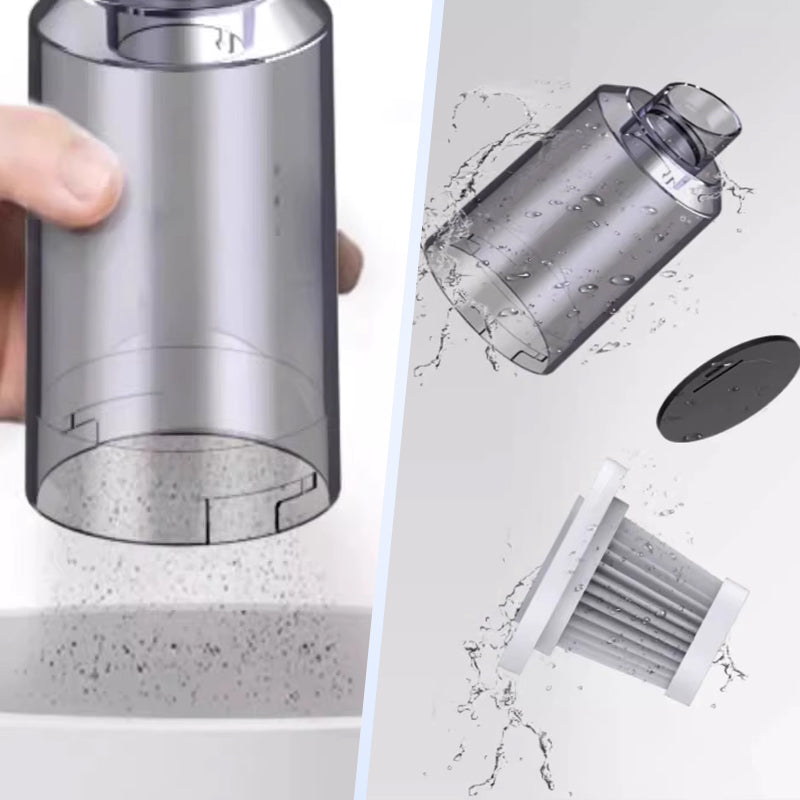 Gift Choice -Mini Handheld Cordless Car Vacuum Cleaner