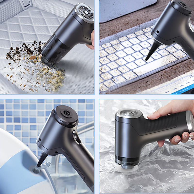 Gift Choice -Mini Handheld Cordless Car Vacuum Cleaner