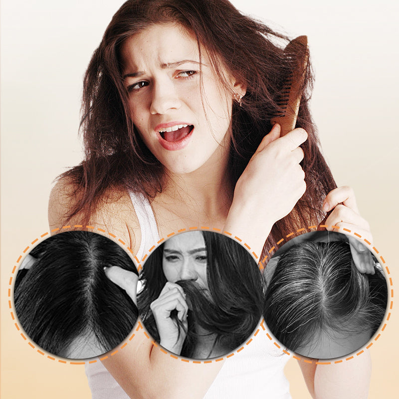 🔥Hot Sale For 50% OFF🔥Buy 2 Get 1 Free💆‍♀️Long Lasting Natural Hair Dye Shampoo✨