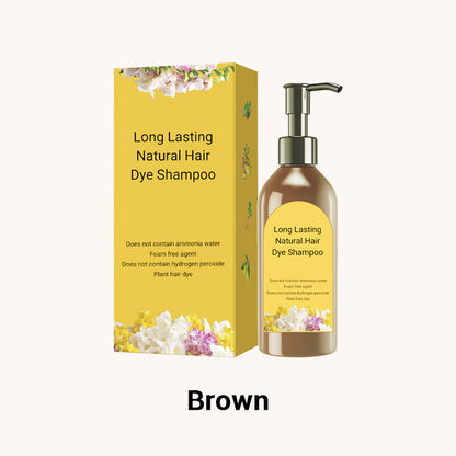 🔥Hot Sale For 50% OFF🔥Buy 2 Get 1 Free💆‍♀️Long Lasting Natural Hair Dye Shampoo✨