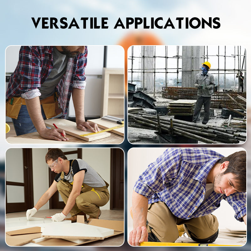 Square Stainless Steel 90° Arc Angle Marking Ruler