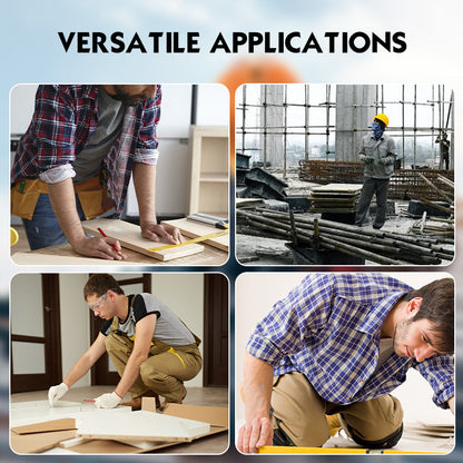 Square Stainless Steel 90° Arc Angle Marking Ruler