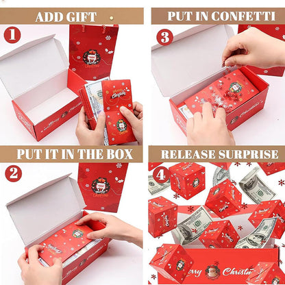 🎅Early Christmas - 49% OFF🎄Explosive Pop-Up Surprise Money Gift Box