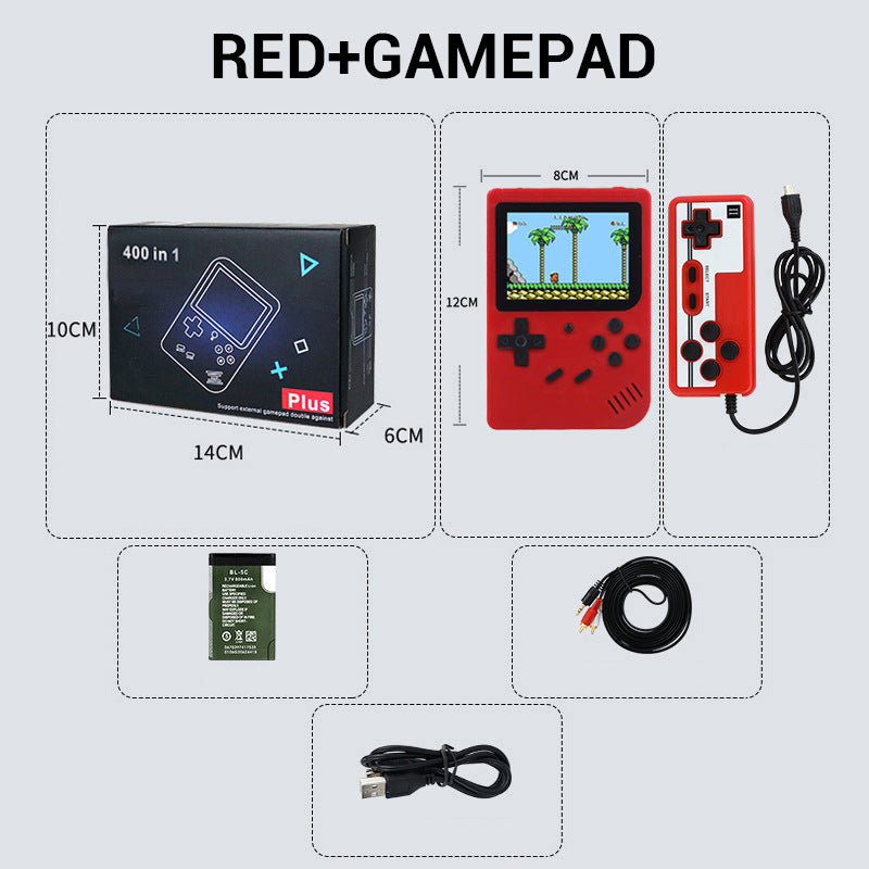 ArcadeBuddy - Rechargeable Mini Game Console - 400+ Nostalgic Games