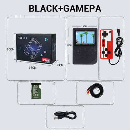 ArcadeBuddy - Rechargeable Mini Game Console - 400+ Nostalgic Games