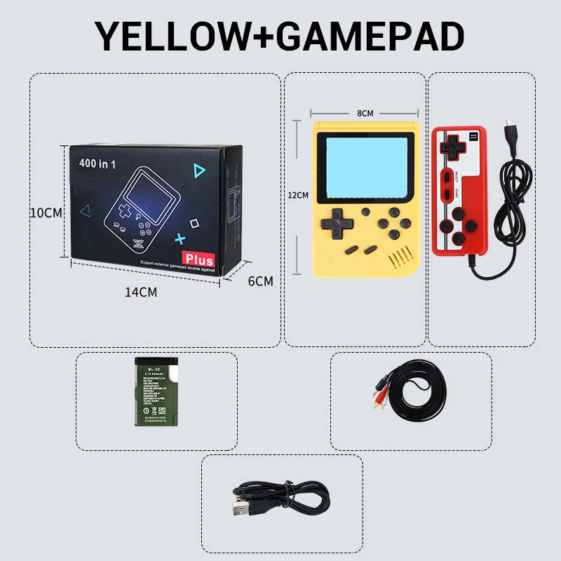 ArcadeBuddy - Rechargeable Mini Game Console - 400+ Nostalgic Games