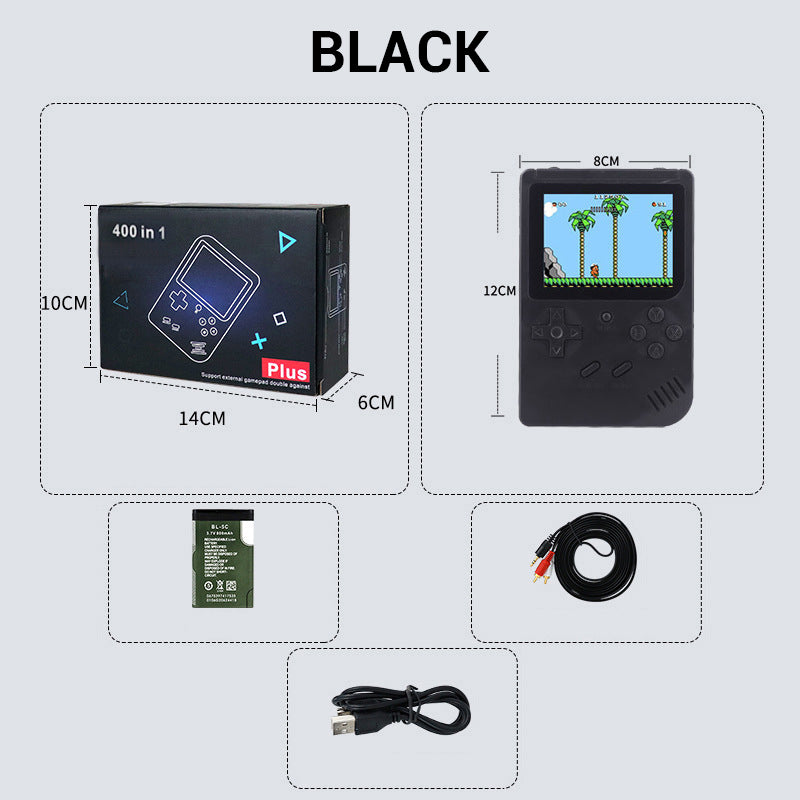 ArcadeBuddy - Rechargeable Mini Game Console - 400+ Nostalgic Games