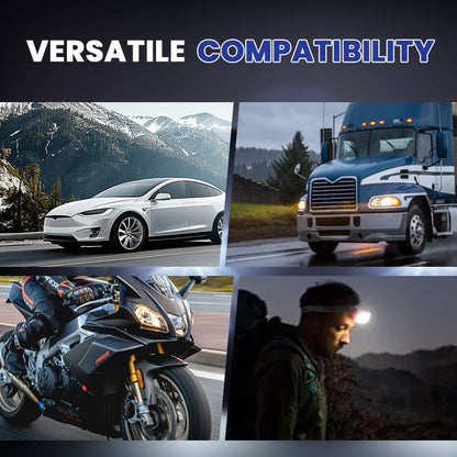 Automotive Headlight Restoration Fluid Kit