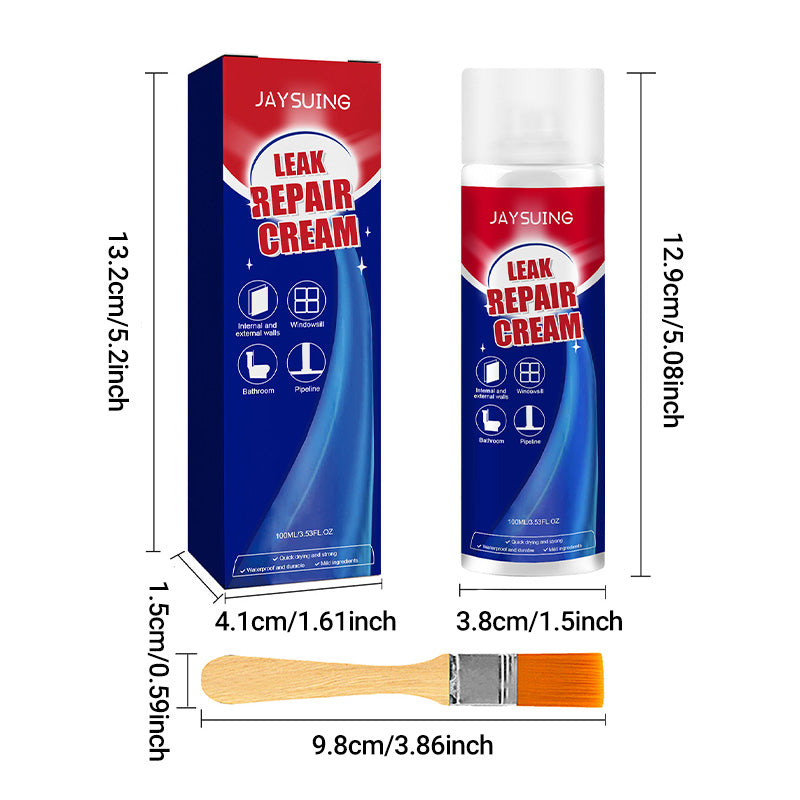 🚿 BUY 2 GET 1 FREE! ✨ Instant Leak Repair Spray - Seals Cracks & Gaps in 5 Minutes, Waterproof & Flexible for Pipes/Roofs 🔧📦
