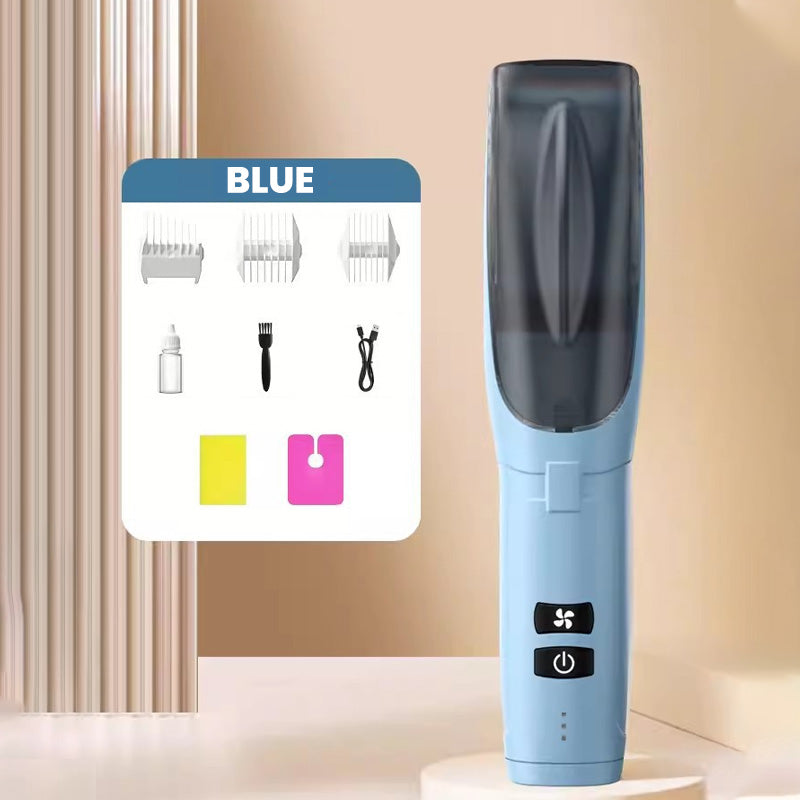 Electric Hair Clipper with Automatic Hair Suction