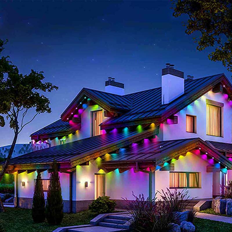 🌈💡Nooit meer saaie buitenverlichting! Deze slimme RGB-lichtslingers met app, 16 miljoen kleuren & IP67 – bedien via stem, timer of telefoon.