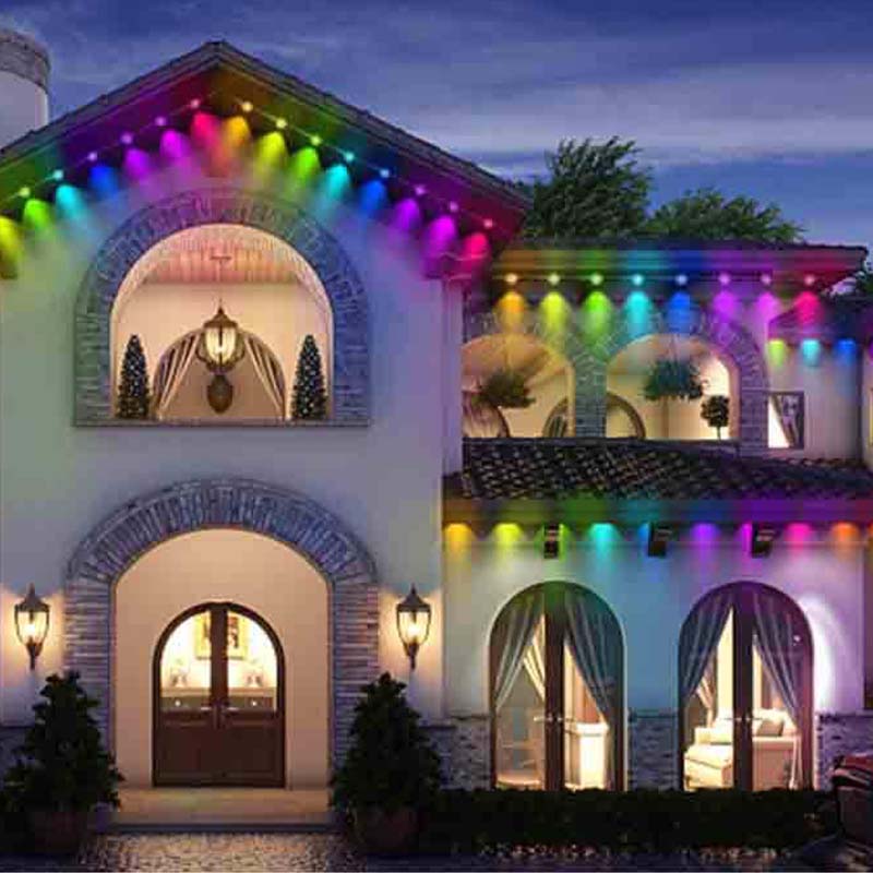 🌈💡Nooit meer saaie buitenverlichting! Deze slimme RGB-lichtslingers met app, 16 miljoen kleuren & IP67 – bedien via stem, timer of telefoon.