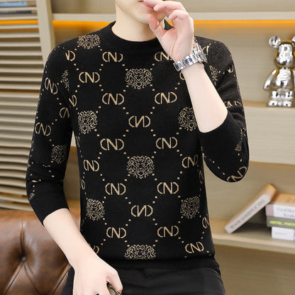 Men's Trendy Warm Knit Shirt