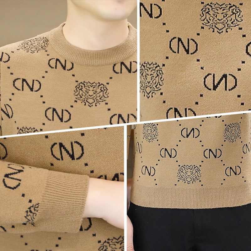 Men's Trendy Warm Knit Shirt