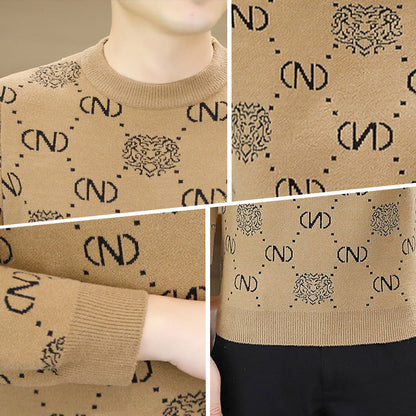 Men's Trendy Warm Knit Shirt