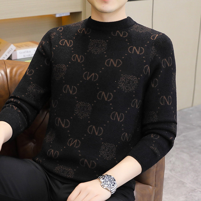 Men's Trendy Warm Knit Shirt