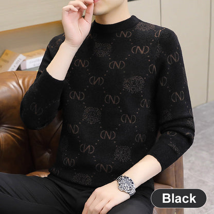 Men's Trendy Warm Knit Shirt